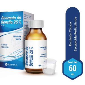 BENZOATO DE BENCILO Emulsion x60ml