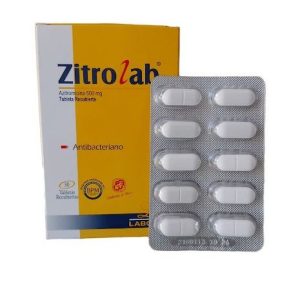 ZITROLAB 500mg Tableta x50
