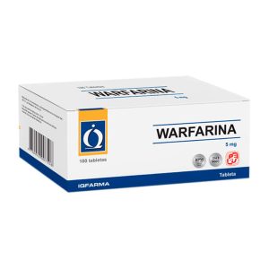 WARFARINA 5mg Tableta x100
