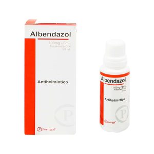 ALBENDAZOL 100mg/5mL Suspension x20ml