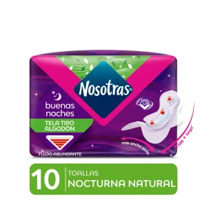 NOSOTRAS Toallas Buenas Noches x10