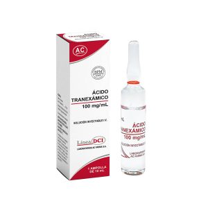 ACIDO TRANEXAMICO 100mg/ml Inyectable x10ml