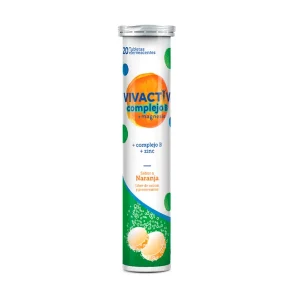 VIVACTIV Complejo B + Magnesio Efervescente x20