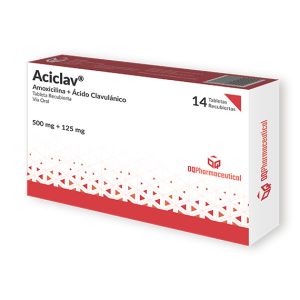 ACICLAV 500mg+125mg Tableta x14