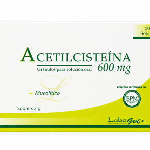ACETILCISTEINA 600mg Granulos Sobres x50
